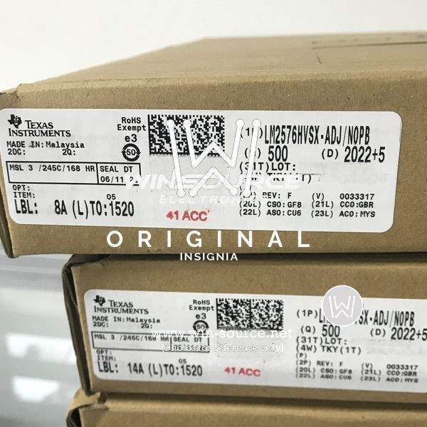 LM2576HVSX-ADJ/NOPB label picture