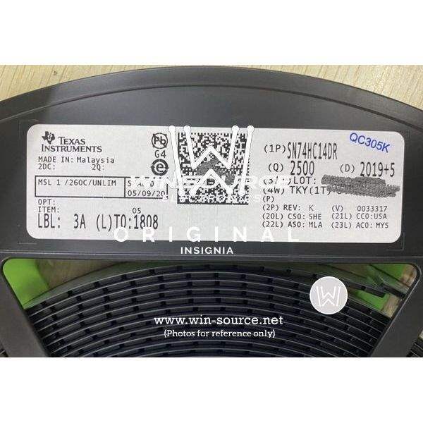 SN74HC14DR label picture 2