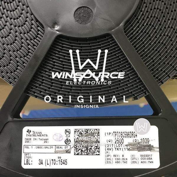 TPIC6C596DRG4  label picture