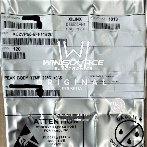 XC2VP50-5FF1152C label picture