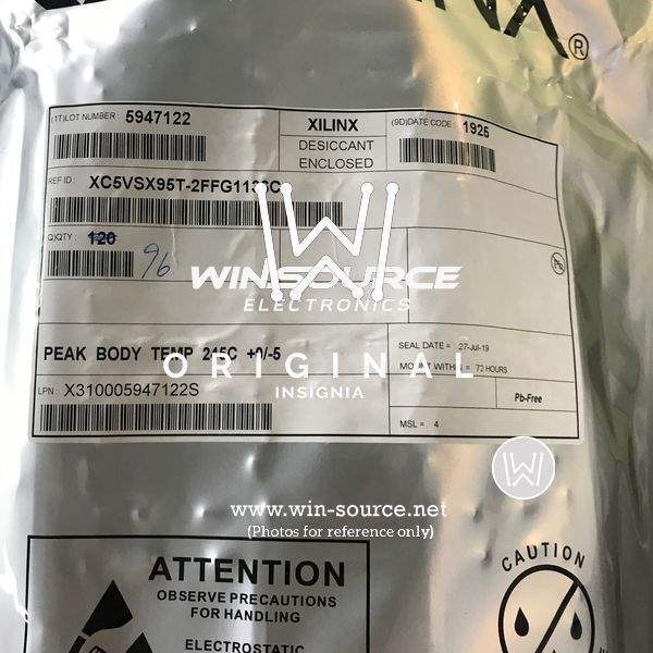 XC5VSX95T-2FFG1136C label picture