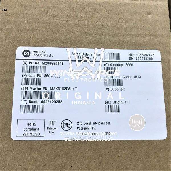 MAX3162EAI+T label picture