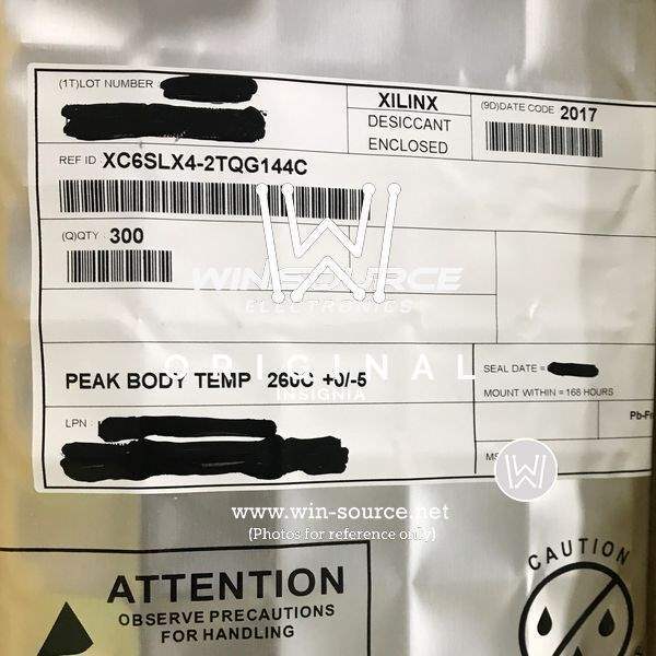  XC6SLX4-2TQG144C label picture