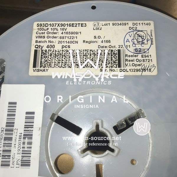 593D107X9016E2TE3 label picture