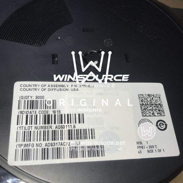  AD8317ACPZ-R7 label picture