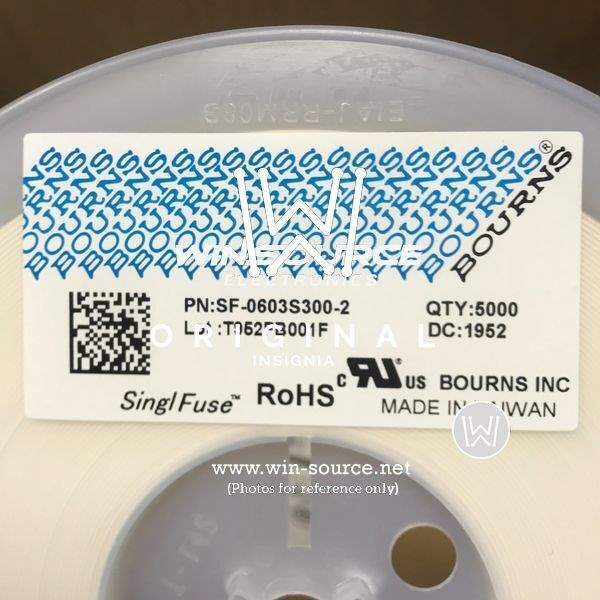 SF-0603S300-2 label picture