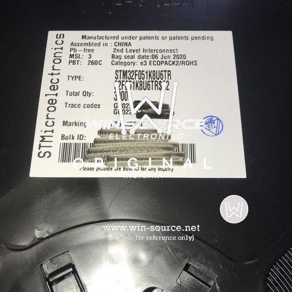 STM32F051K8U6TR label picture 2