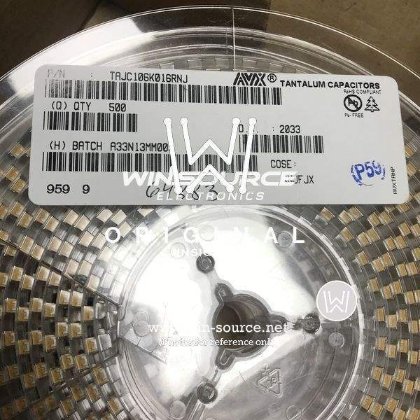 TAJC106K016RNJ label picture