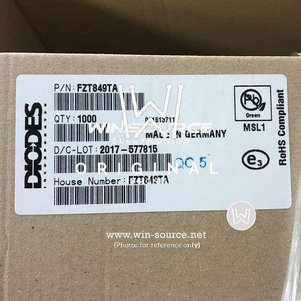 FZT849TA label picture
