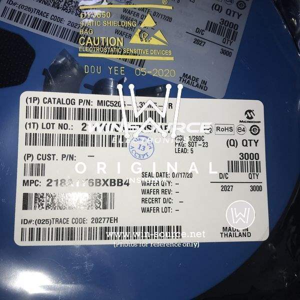 MIC5205-3.3YM5TR label picture