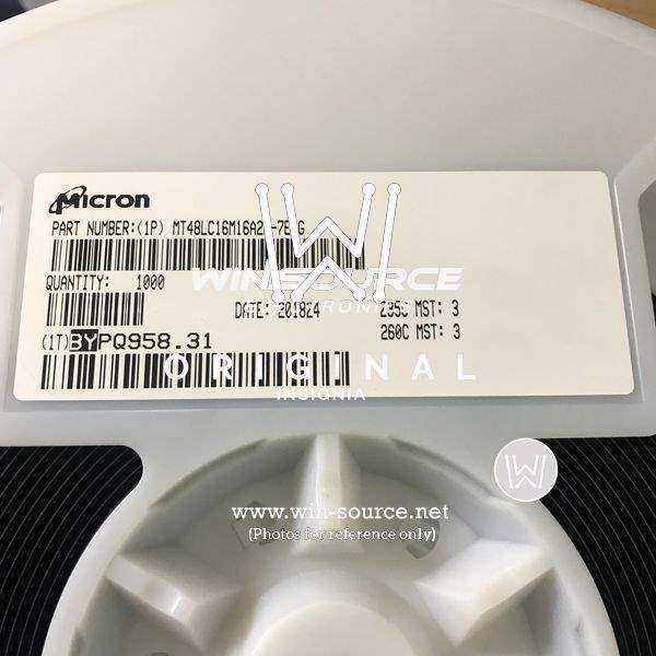 MT48LC16M16A2P-7E:G label picture