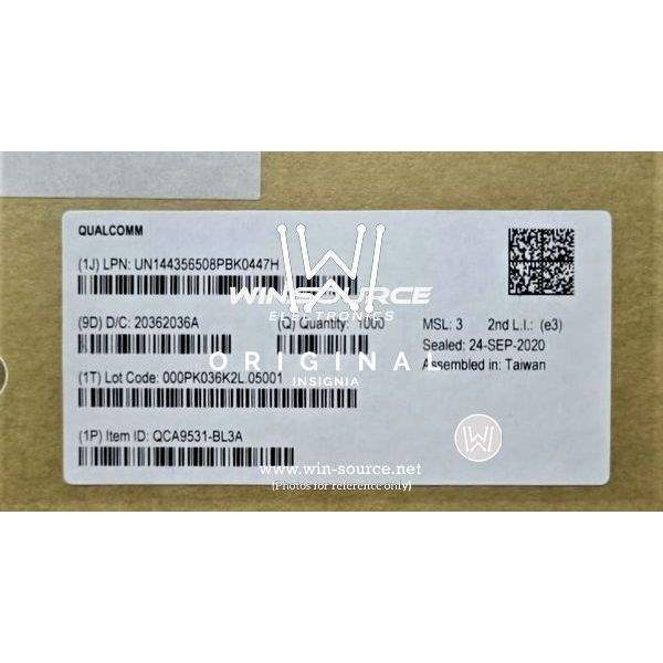 QCA9531-BL3A label picture