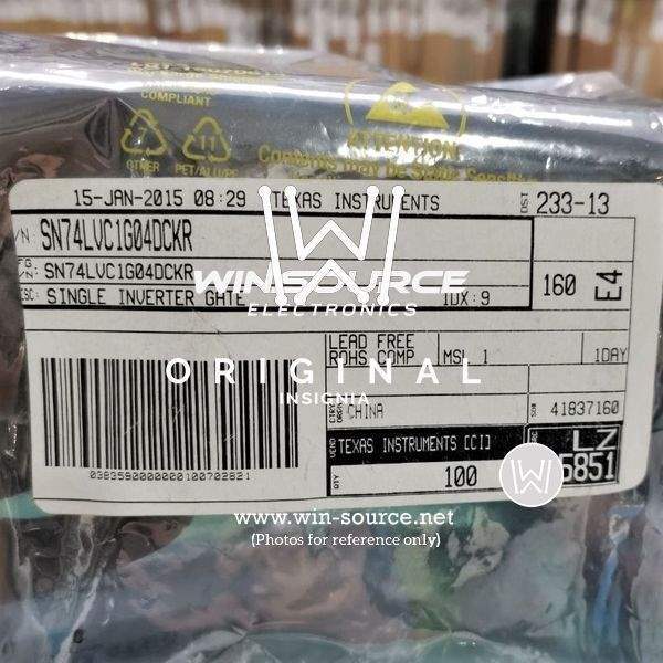 SN74LVC1G04DCKRG4 label picture