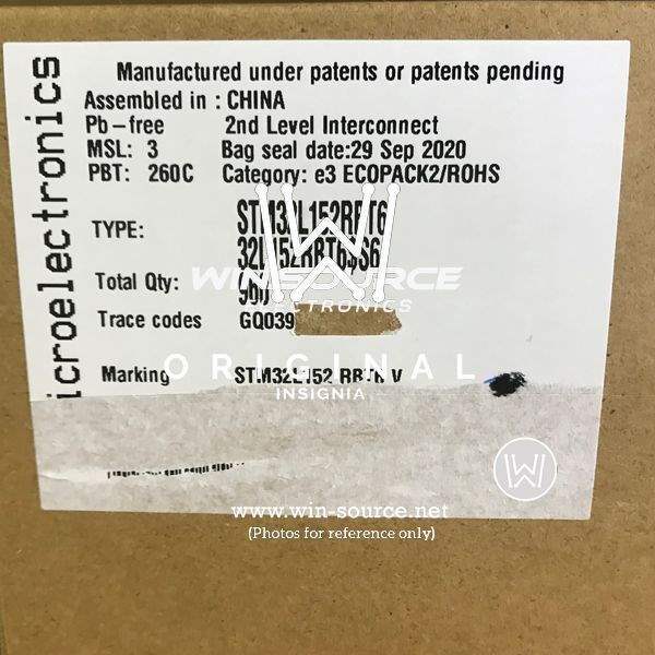 STM32L152RBT6 label picture