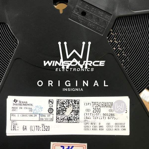 TPS54160ADGQR label picture