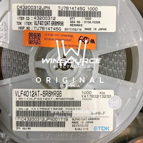 VLF4012AT-6R8MR96 label picture