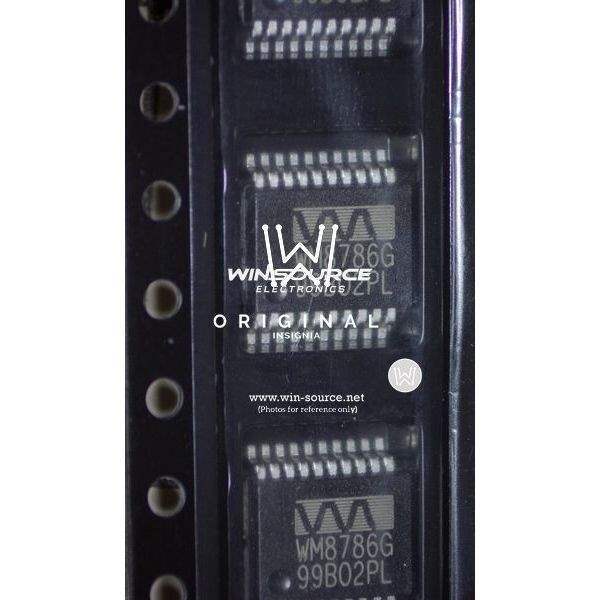 WM8786GEDS/RV real image