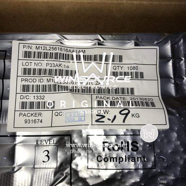 M12L2561616A-6TG2A label picture