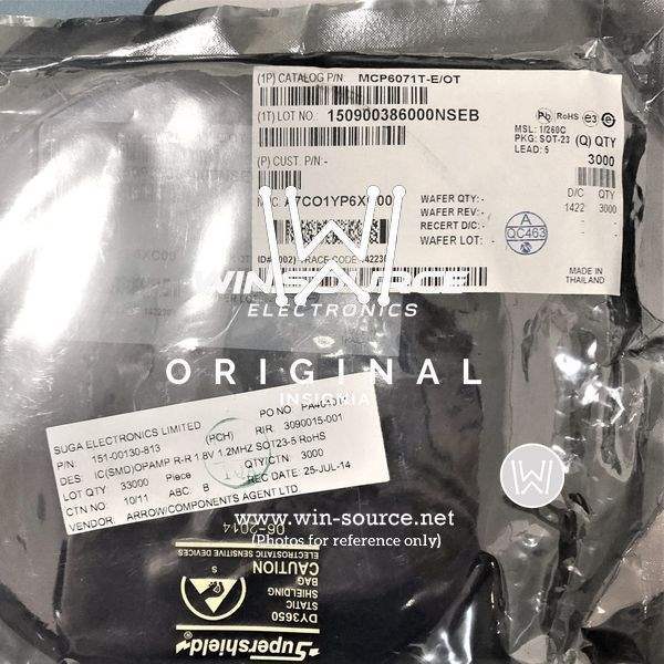 MCP6071T-E/OT label picture