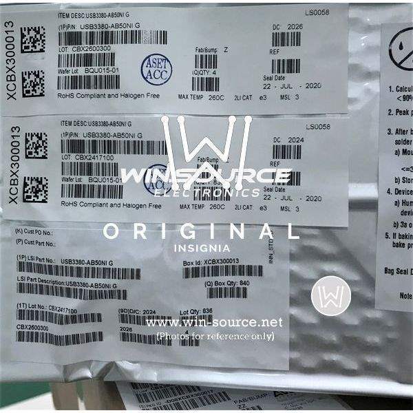 USB3380-AB50NI G label picture 2