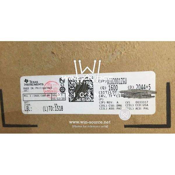 XIO2001ZGU label picture