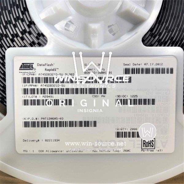 AT45DB321D-SU label picture