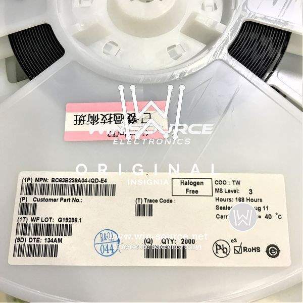 BC63B239A04-IQD-E4 label picture