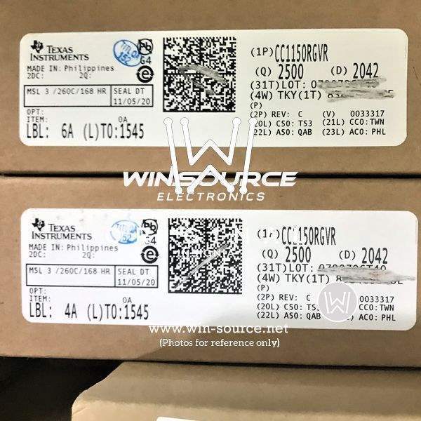 CC1150RGVR label picture