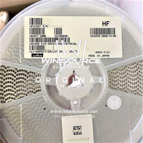 GRM31CR60J107ME39L label picture