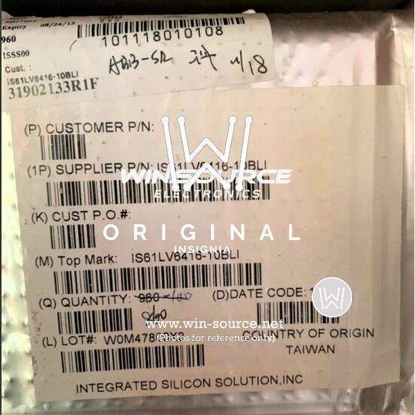 IS61LV6416-10BLI label picture