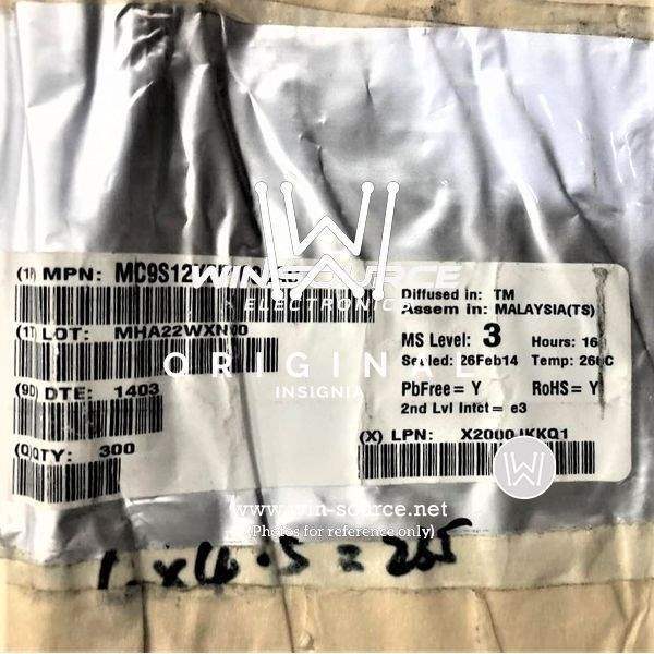 MC9S12XEP100CAG label picture