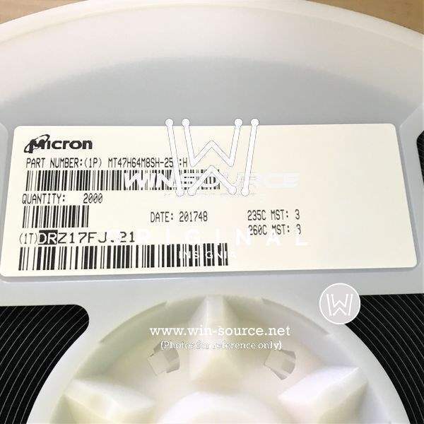 MT47H64M8SH-25E:H label picture