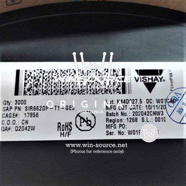 SIR662DP-T1-GE3 label picture