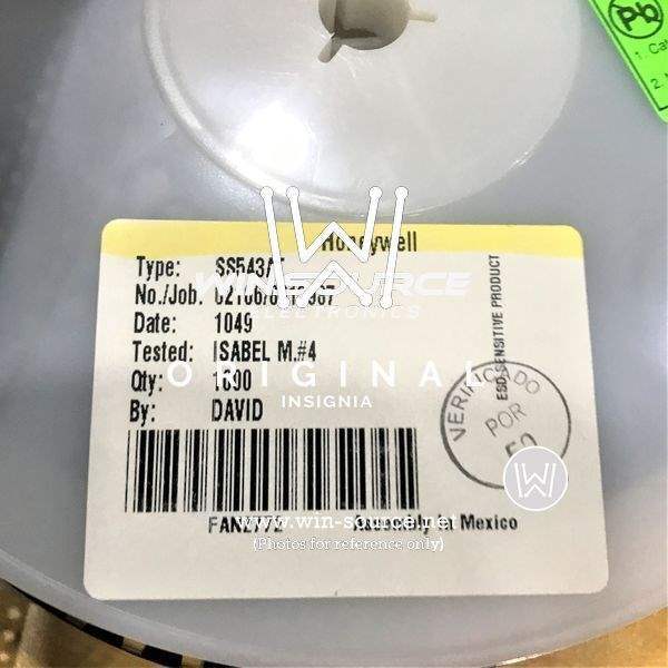 SS543AT label picture