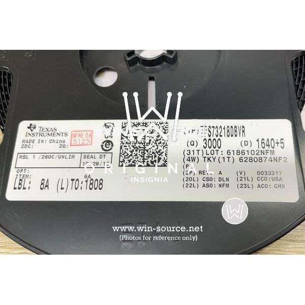 TPS73218DBVRG4 label picture