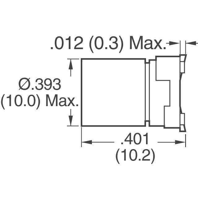 EEE-TG1J101UP 	 Panasonic Electronic Components