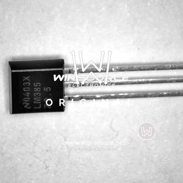 LM385Z-2.5/NOPB Real Image