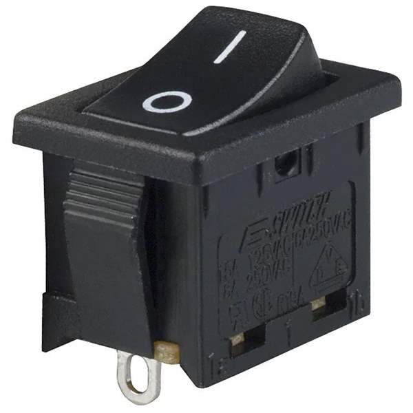 R1966ABLKBLKFS E-Switch