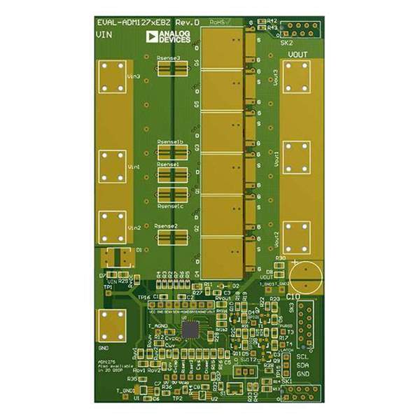EVAL-ADM1276EBZ Real Image