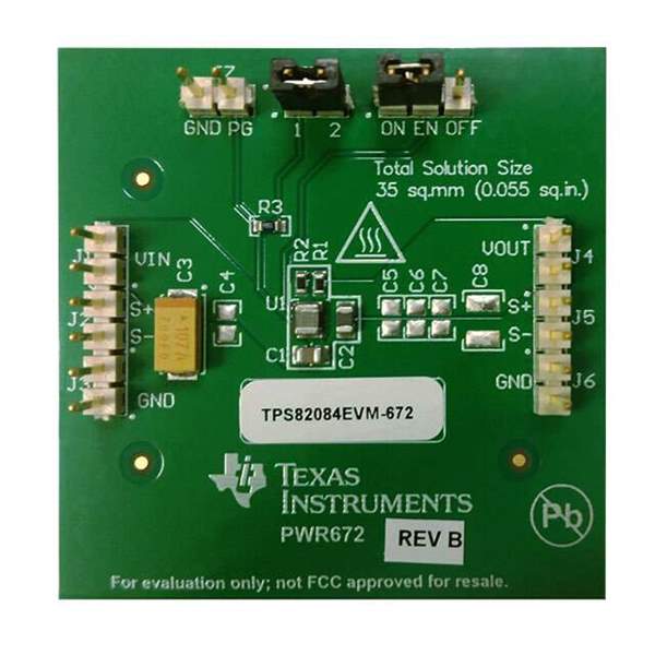 TPS82084EVM-672 Real Image