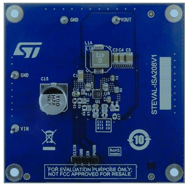 STEVAL-ISA208V1 Real Image