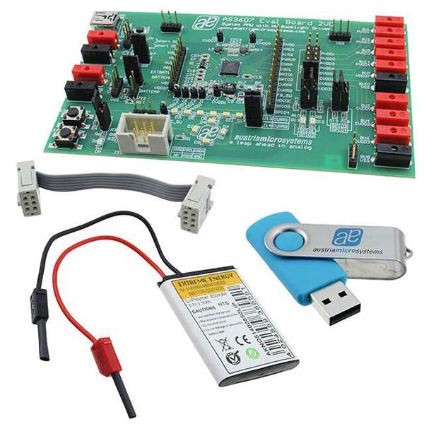 AS3607 EVAL BOARD Real Image