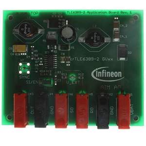 DEMOBOARD TLE 6389-2GV Real Image