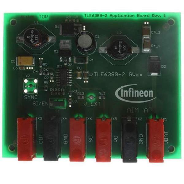 DEMOBOARD TLE 6389-2GV Real Image
