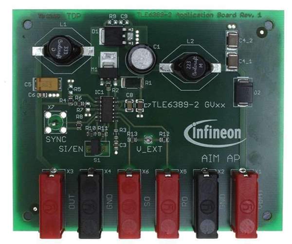 DEMOBOARD TLE 6389-3 GV50 Real Image