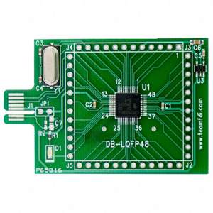 DB-LQFP48-LPC2103 Real Image