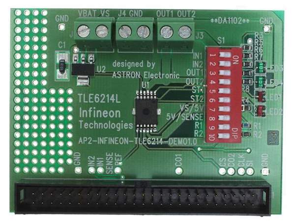 DEMOBOARD TLE 6214L Real Image