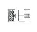 174203-1 TE Connectivity AMP Connectors