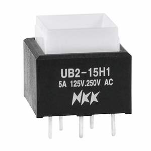 UB226KKW016F NKK Switches – Price, Stock & Datasheet