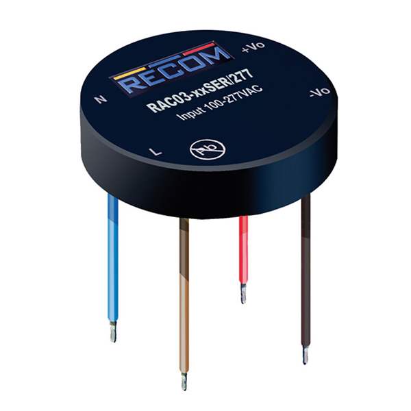 RAC03-05SE/277/W Recom Power – Price, Stock & Datasheet